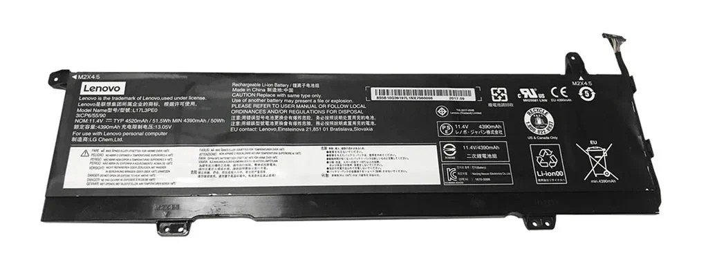 Batterie Lenovo L17L3PEO,  5B10Q39197,  5B10W67390